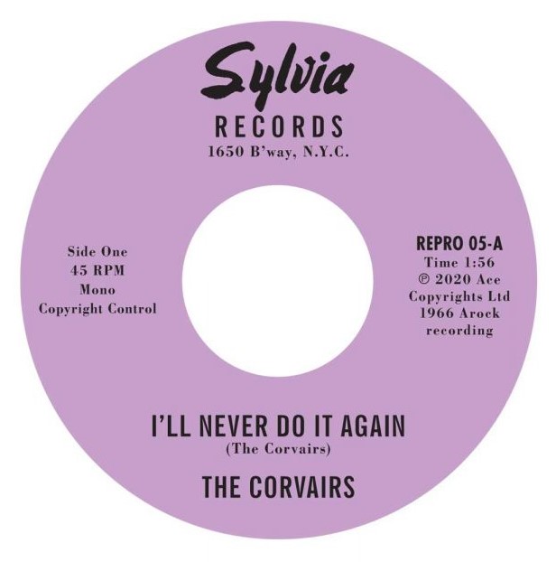 Corvairs ,The - I'll Never Do It Again + 1 - Klik op de afbeelding om het venster te sluiten